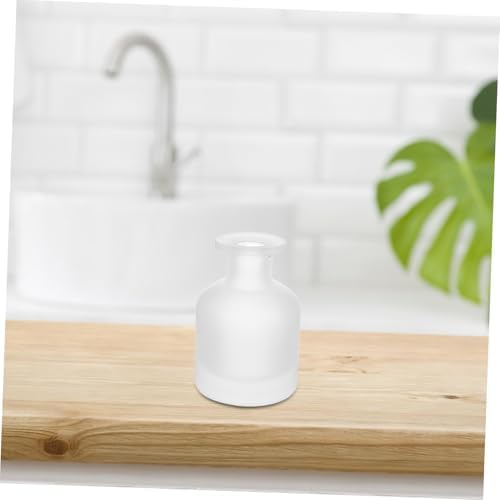 Beaupretty 2pcs Glass Diffuser Bottle for Bathroom