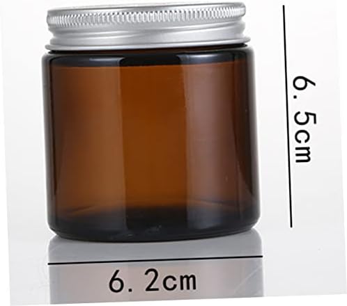 TEHAUX 10pcs Glass Candle Jar Lids for Aromatherapy and Perfume