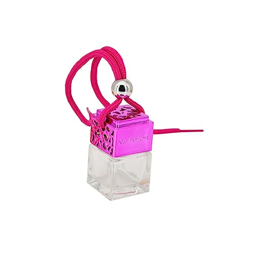 4pcs Hollow Glass Perfume Bottles with Elegant Designs