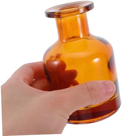 2pcs Glass Diffuser Bottles with Caps for Aromatherapy