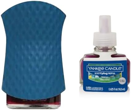 Yankee Candle Blue Curves Diffuser Base with Electric Refill