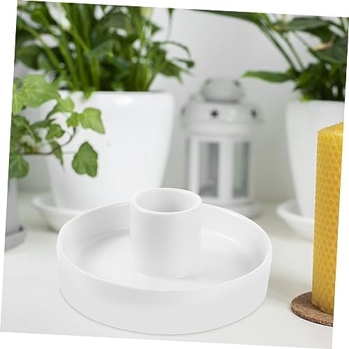 Amosfun Ceramic Candle Holder for Incense Sticks