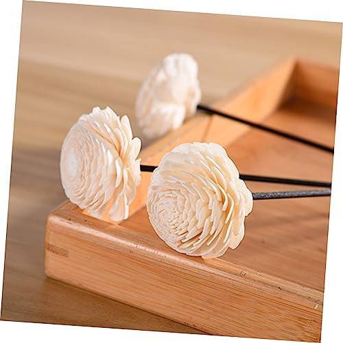 Healifty 3Pcs Rattan Dried Flower Aromatherapy Diffuser Sticks for Home Fragrance Stylish Decor Accessory