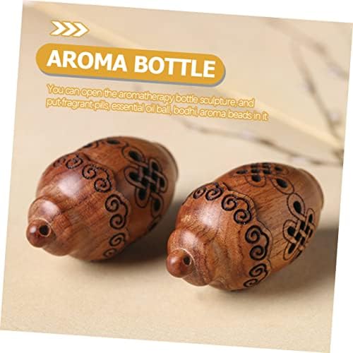 Wooden Aroma Diffuser Pendant for Home and Car