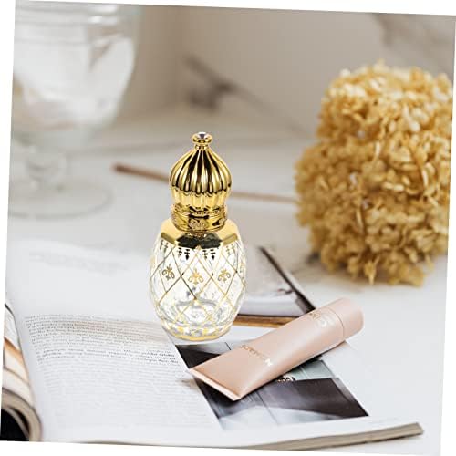 PRETYZOOM Refillable Perfume Bottle with Elegant Crown Cap