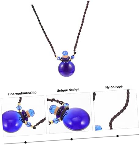 Car Essential Oil Diffuser Decorative Glass Bottle Pendant