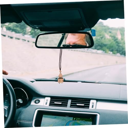 Hanging Perfume Bottle for Car 2-Pack Empty Diffuser Decorative Container