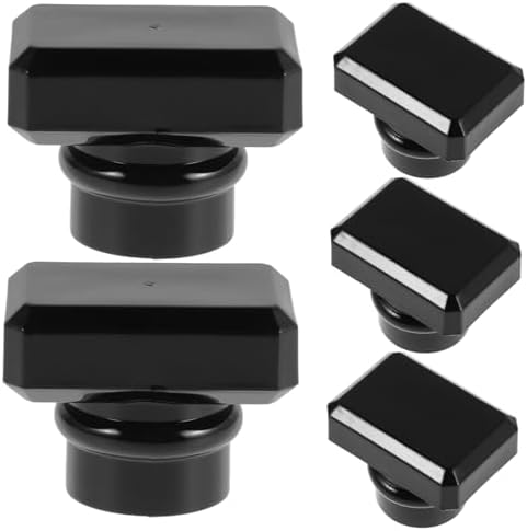 5pcs Bulk Perfume Bottle Caps Plastic Seal Screw Caps Round Replacement Lids