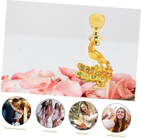 Vintage Refillable Perfume Bottle for Essential Oils and Home Decor