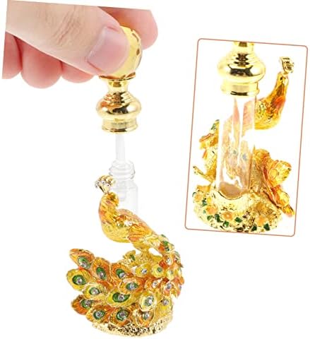 Vintage Refillable Perfume Bottle for Essential Oils and Home Decor