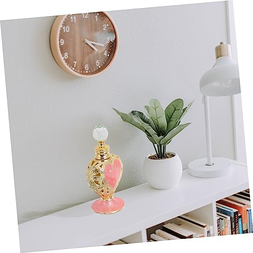 Refillable Perfume Bottle Heart Shaped Arabic Style Design