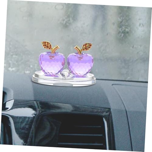 MAGICLULU Apple Sculpture Car Dashboard Perfume Holder