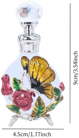 Glass Perfume Bottle 25ml Retro Design