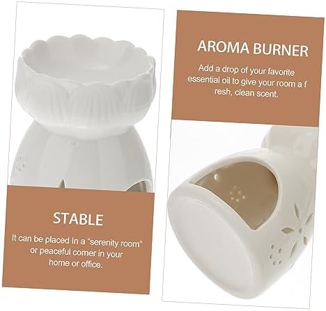 Ceramic Aroma Diffuser with Tea Light Holder for Home Decor