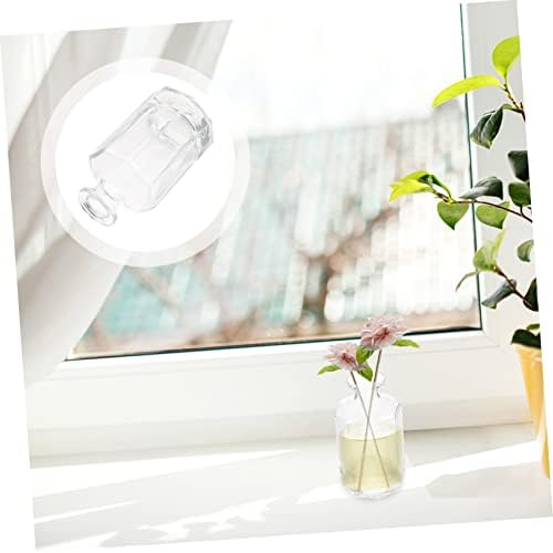 STOBAZA 2pcs Glass Bottles for Home Fragrance Diffuser and Perfume Storage