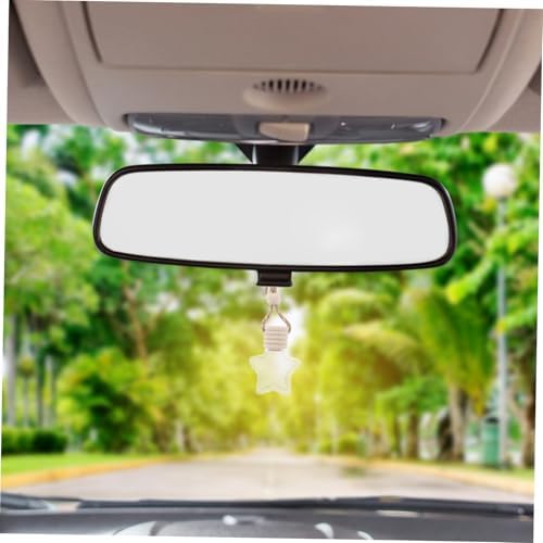 PartyKindom 2pcs Car Freshener Bottles Aromatherapy Hanging Pendant Empty Perfume Bottle for Car Decor