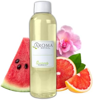 Blue Ice 4 Oz Refill for Oil Diffuser with Watermelon Grapefruit Blond Woods and More Notes