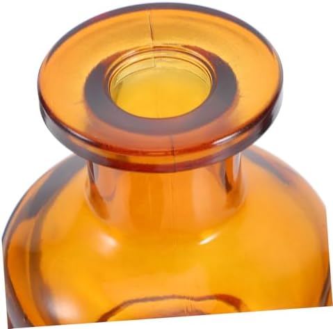 2pcs Glass Reed Diffuser Bottles Refillable Aromatherapy Sticks Holders for Home Office Car