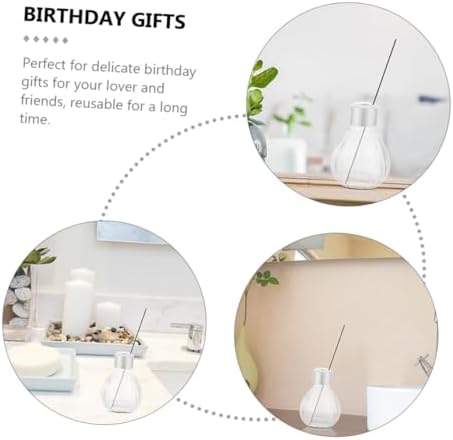 2pcs Decorative Diffuser Bottles Incense Container for Bedroom Travel Home Use