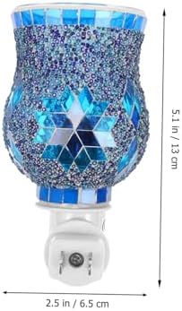 KALLORY Decorative Lamp Night Light Fragrance Diffuser Essential Oils