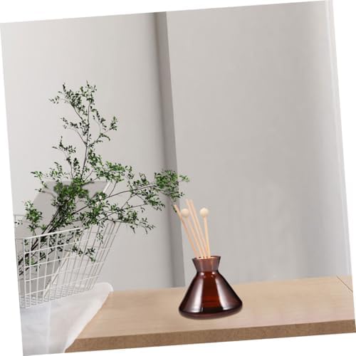 2pcs Wide Mouth Glass Diffuser Bottles Refillable