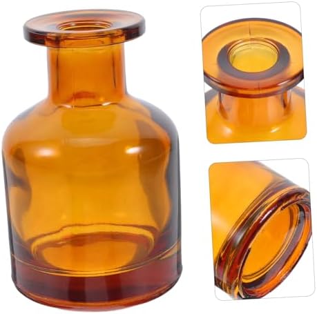 SMASOLO 2pcs Empty Glass Diffuser Bottles for Aromatherapy