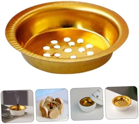 DECHOUS 10pcs Small Charcoal Burner Screens for Incense Burners