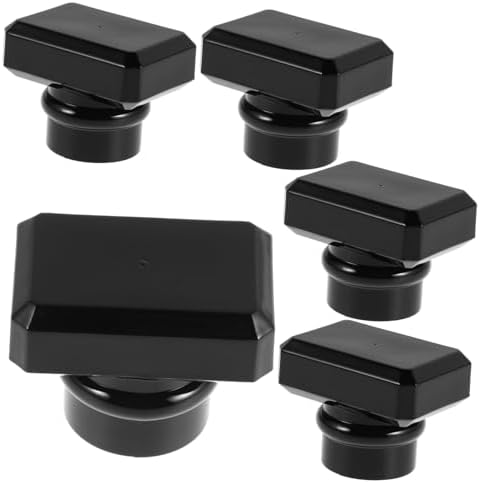 5pcs Plastic Perfume Bottle Caps Round Seal Replacement Lids