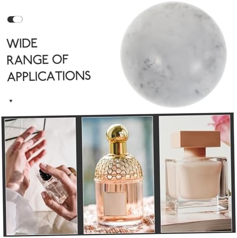 4pcs Tooth Resin Perfume Bottle Cap Decorative Cover for Home Travel