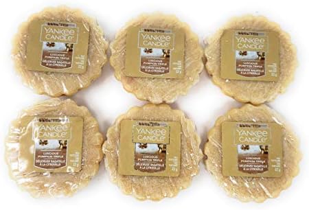 Yankee Candle Luscious Pumpkin Trifle Tarts Wax Melts 6 Pack
