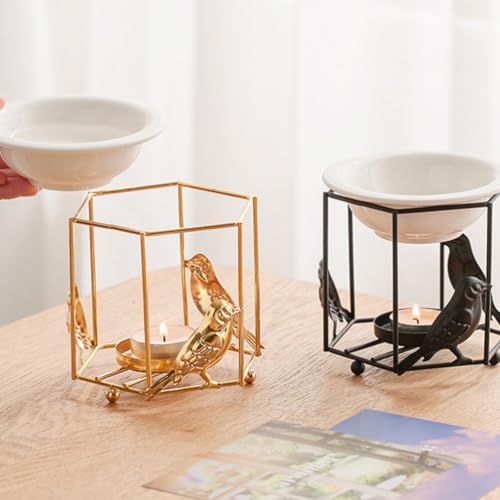 Burner Iron Frame Aroma Heating Stove for Home Yoga and Spa