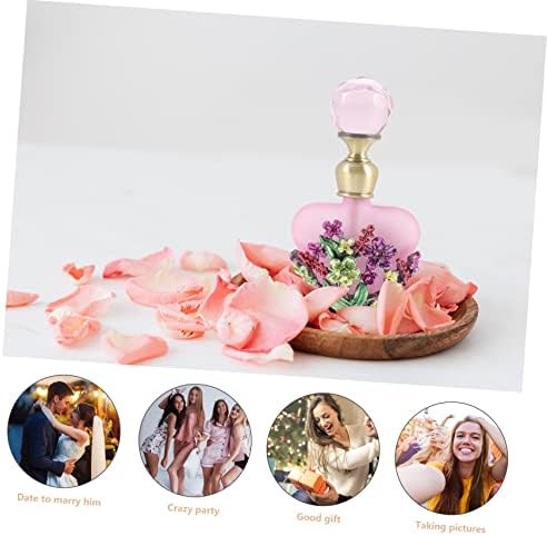 Retro Perfume Bottle for Essential Oils Decorative Storage Accessory