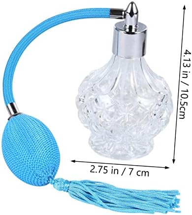 Refillable Glass Perfume Bottle with Long Spray Tassels