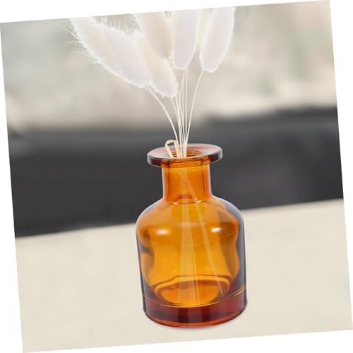 2 Pcs 150ml Glass Diffuser Bottles with Caps for Home Office and Car