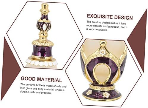 Elegant Aroma Diffuser Bottle with Crown Design