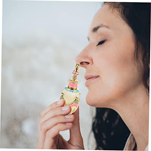 Elegant Vintage Arabian Perfume Bottle Travel Essential Oil Container