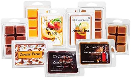 The Candle Daddy Southern Sampler 5 Scented Wax Melt Set - 30 Cubes 10 Ounces Perfect Gift