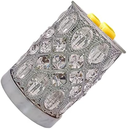 1pc Aromatherapy Lamp Night Light Crystal Essential Oil Burner for Home Bedroom