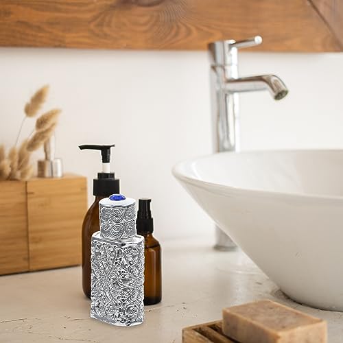 Elegant Essential Oil Perfume Bottle with Storage and Travel Functionality