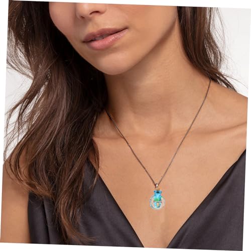 Glass Essential Oil Diffuser Pendant for Women