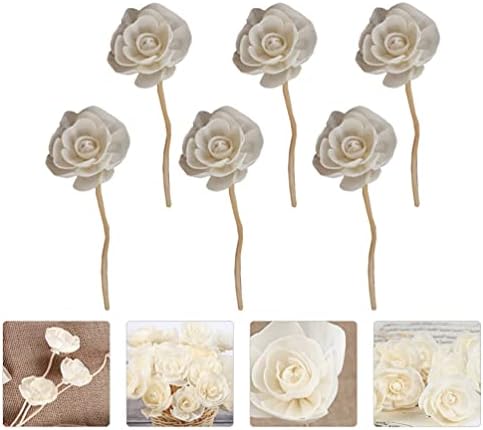Happyyami 6 Pack Aromatherapy Rattan Diffuser Sticks