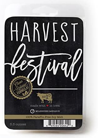 Milkhouse Candles Fragrance Farmhouse Melts Harvest Festival 55 Ounces