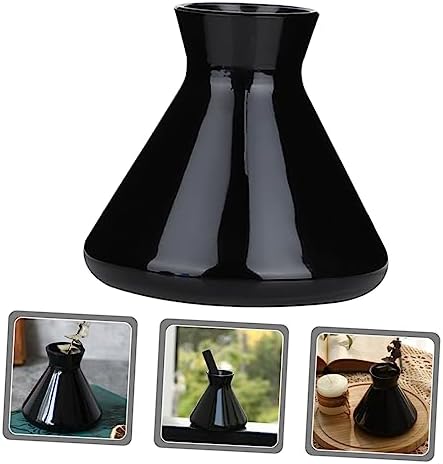 Garneck Modern Aroma Diffuser Glass Jar Essential Oil Container Decor
