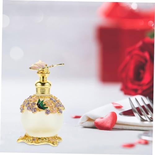 PRETYZOOM Delicate Empty Perfume Bottle for Essential Oils and Travel