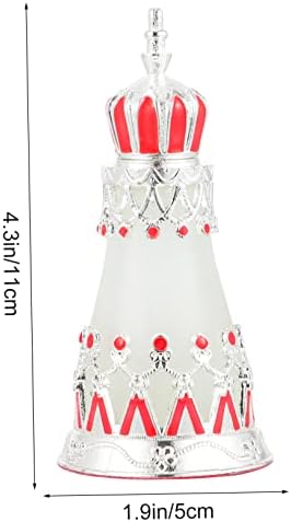 Luxshiny Vintage Arab Style Perfume Bottle Refillable Glass Dropper