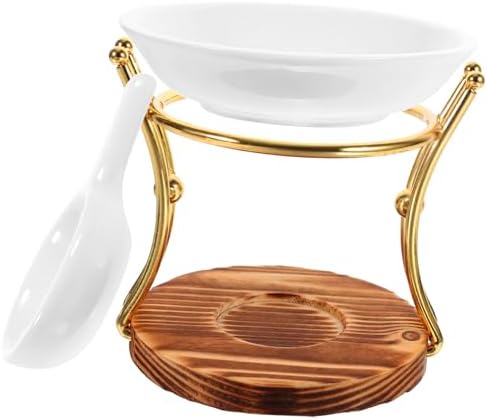 Garneck Ceramic Essential Oil Burner Vintage Design for Home Decor