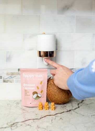 Happy Wax Dipped Copper Outlet Warmer - Compact Ceramic Wall Plug in