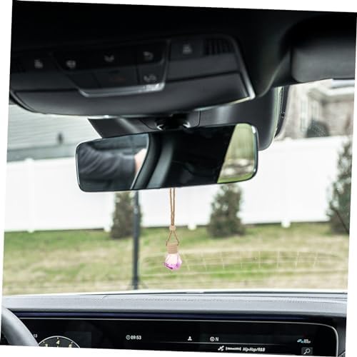 5Pcs Car Hanging Perfume Bottle Pendant with String Refillable Essential Oil Diffuser Ornament
