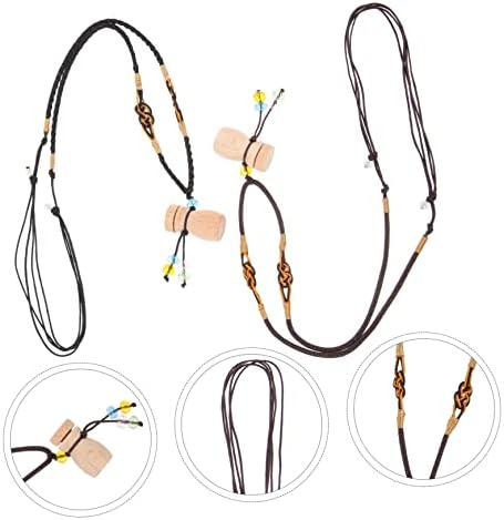 Happyyami 2pcs Essential Oil Diffuser Pendant Necklace