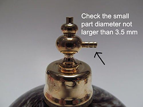 Alice-Aliya Perfume Atomizer Bulb Attachment Black